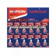 Hopson 6g*12pcs/card Plastic Bottle Super Adhesive Glue